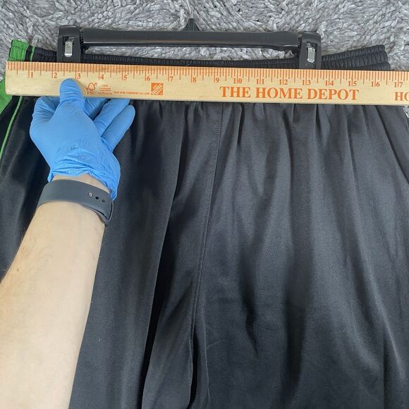 Nike Overtime Basketball Track Pants Men's Size XL Activewear Stretch Black GRN - Picture 6 of 8